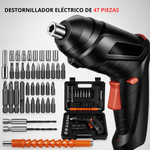 Destornillador eléctrico 47 piezas